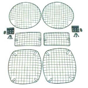 Jeep Wrangler TJ Light Guards - Rugged Ridge - Stone Guard Kit - Black - `97-`06 Jeep Wrangler TJ Light Guards - Rugged Ridge - Stone Guard Kit - Black - `97-`06